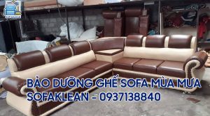 Bảo quản ghế sofa trong mùa mưa