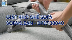 Dịch vụ giặt khô ghế sofa