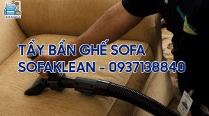 tẩy bẩn trên ghế sofa